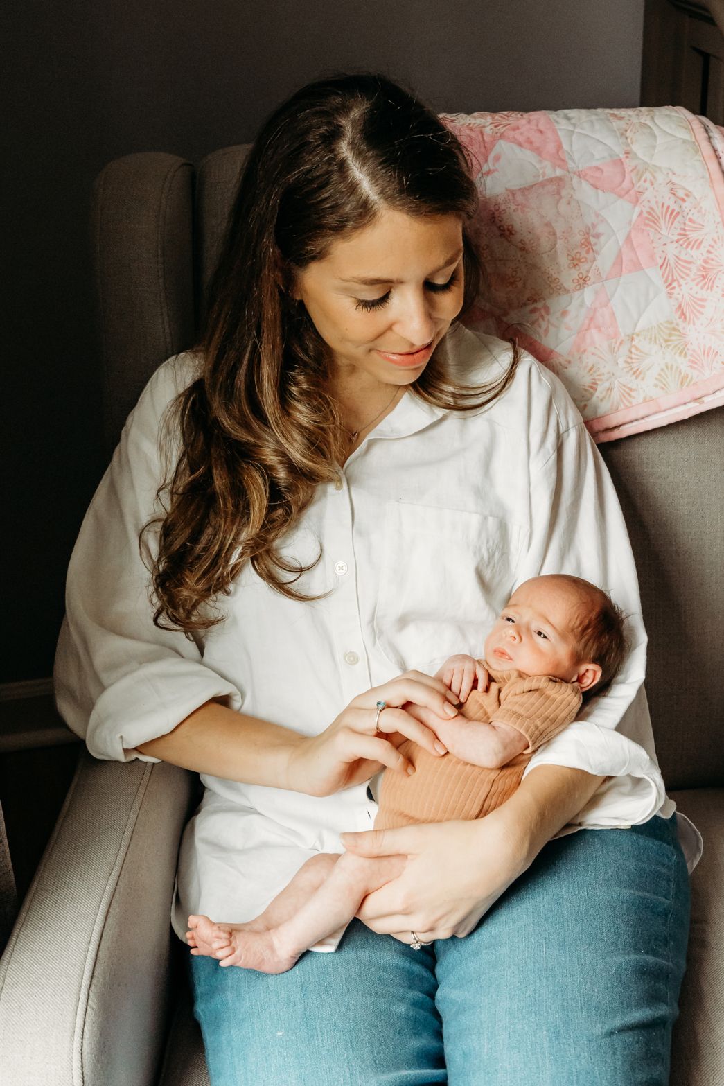 Deb and Baby Caroline